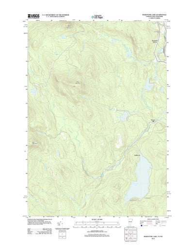 Maidstone Lake, VT-NH (2012, 24000-Scale) Preview 1