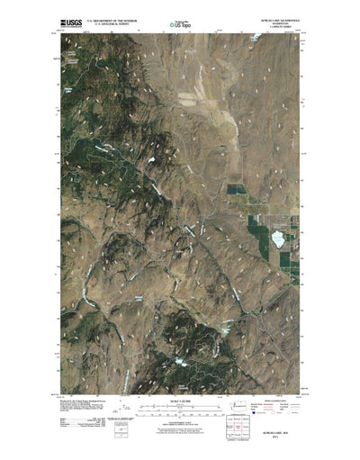 Aeneas Lake, WA (2011, 24000-Scale) Preview 1