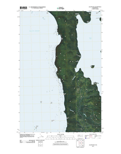 Allens Bay, WA (2011, 24000-Scale) Preview 1