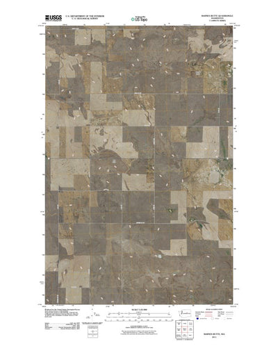 Barnes Butte, WA (2011, 24000-Scale) Preview 1