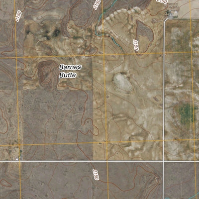 Barnes Butte, WA (2011, 24000-Scale) Preview 3