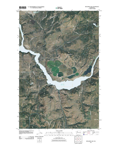 Benjamin Lake, WA (2011, 24000-Scale) Preview 1