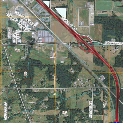 Bertrand Creek, WA (2011, 24000-Scale) Preview 3