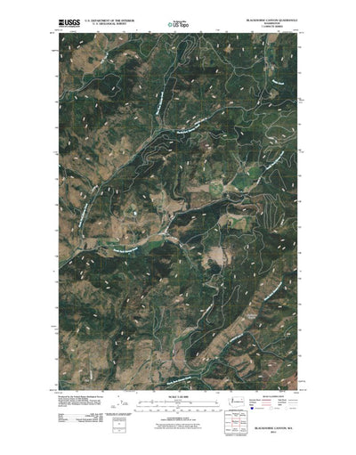 Blackhorse Canyon, WA (2011, 24000-Scale) Preview 1