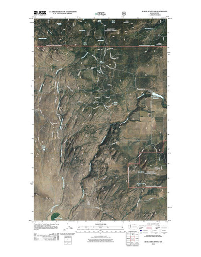 Burge Mountain, WA (2011, 24000-Scale) Preview 1