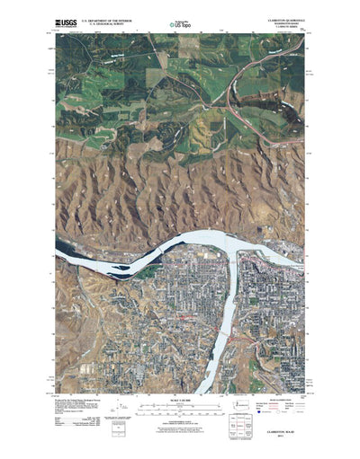 Clarkston, WA-ID (2011, 24000-Scale) Preview 1