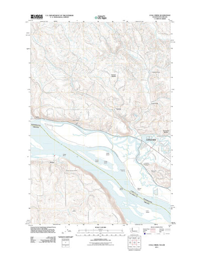 Coal Creek, WA-OR (2011, 24000-Scale) Preview 1