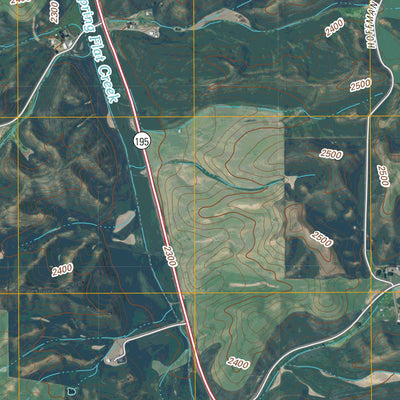 Colfax South, WA (2011, 24000-Scale) Preview 2