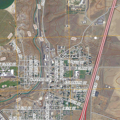 Connell, WA (2011, 24000-Scale) Preview 3