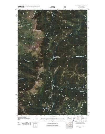 Copper Butte, WA (2011, 24000-Scale) Preview 1