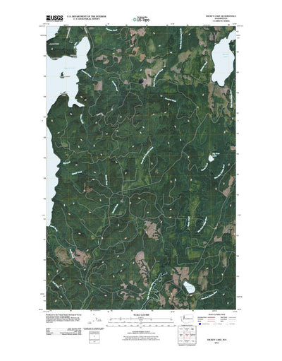 Dickey Lake, WA (2011, 24000-Scale) Preview 1