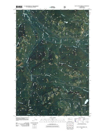 East Canyon Ridge, WA (2011, 24000-Scale) Preview 1