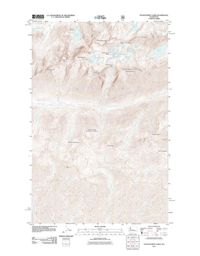 Enchantment Lakes, WA (2011, 24000-Scale) Preview 1