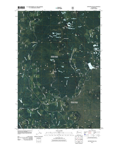 Gifford Peak, WA (2011, 24000-Scale) Preview 1