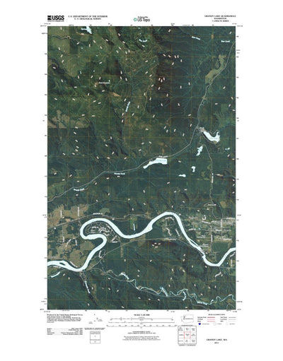 Grandy Lake, WA (2011, 24000-Scale) Preview 1