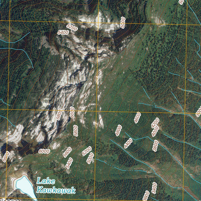 Huckleberry Mountain, WA (2011, 24000-Scale) Preview 3