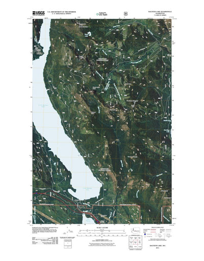 Kachess Lake, WA (2011, 24000-Scale) Preview 1