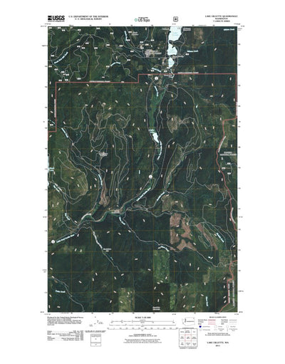 Lake Gillette, WA (2011, 24000-Scale) Preview 1