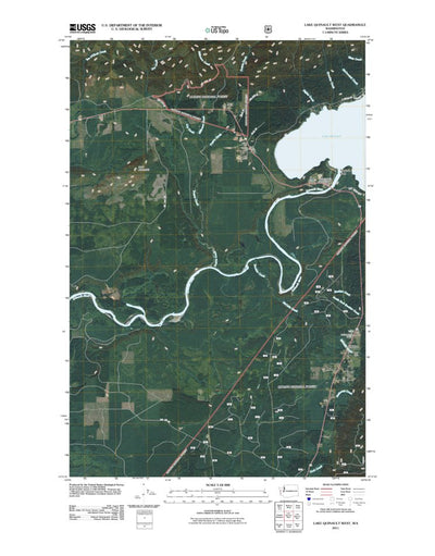 Lake Quinault West, WA (2011, 24000-Scale) Preview 1