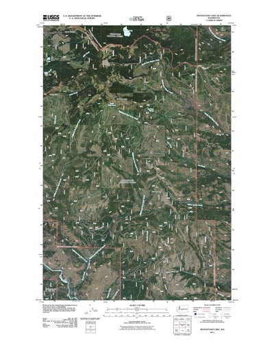 Manastash Lake, WA (2011, 24000-Scale) Preview 1