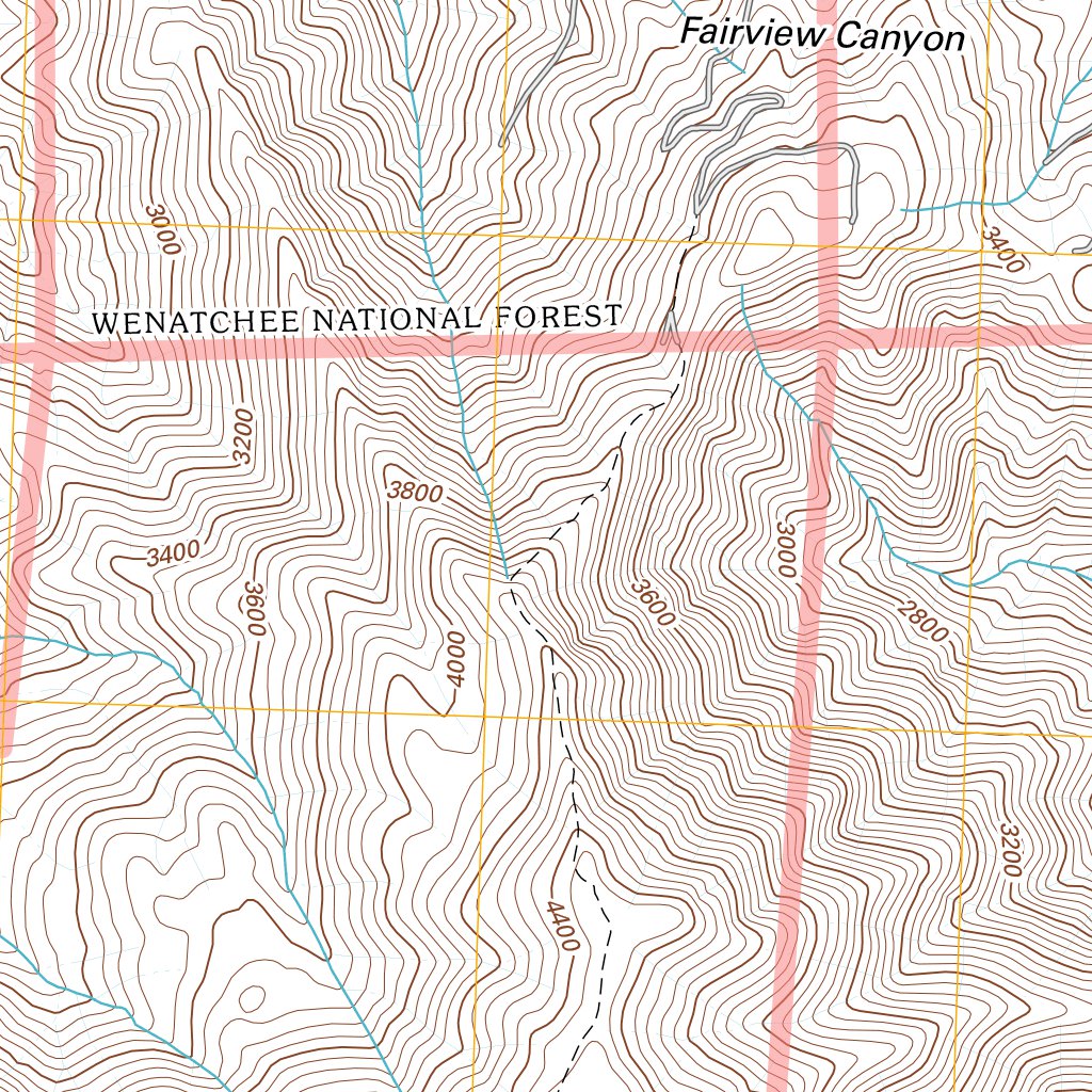 Monitor, WA (2011, 24000-Scale) Map by United States Geological Survey ...