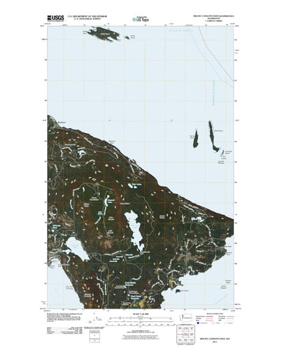 Mount Constitution, WA (2011, 24000-Scale) Preview 1