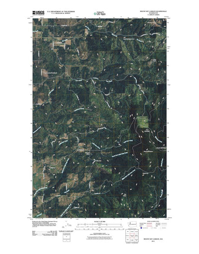 Mount Kit Carson, WA (2011, 24000-Scale) Preview 1