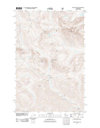 Mount Stuart, WA (2011, 24000-Scale) Preview 1