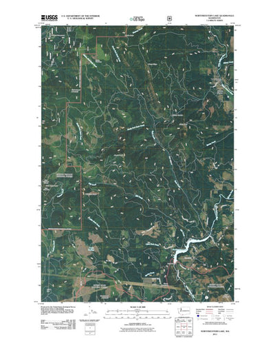 Northwestern Lake, WA (2011, 24000-Scale) Preview 1