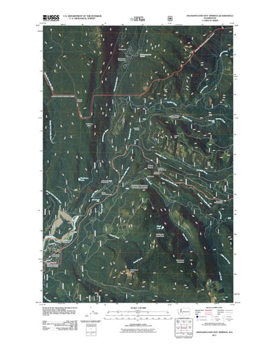 Ohanapecosh Hot Springs, WA (2011, 24000-Scale) Preview 1