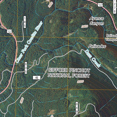 Ohanapecosh Hot Springs, WA (2011, 24000-Scale) Preview 2