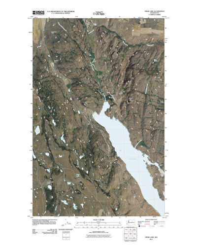 Omak Lake, WA (2011, 24000-Scale) Preview 1