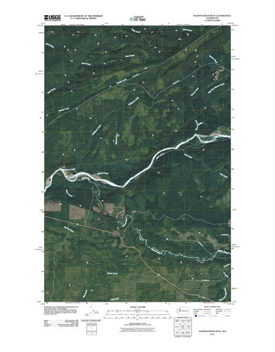 Salmon River West, WA (2011, 24000-Scale) Preview 1
