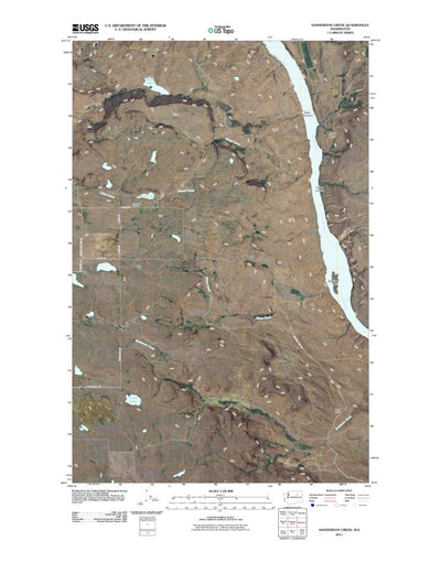 Sanderson Creek, WA (2011, 24000-Scale) Preview 1