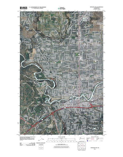 Spokane NW, WA (2011, 24000-Scale) Preview 1