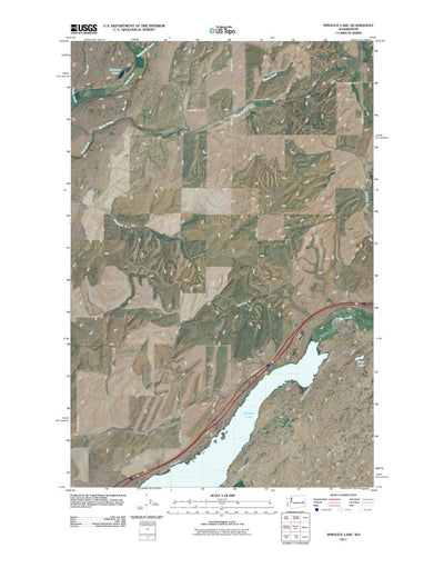 Sprague Lake, WA (2011, 24000-Scale) Preview 1