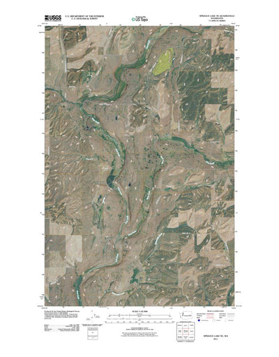 Sprague Lake NE, WA (2011, 24000-Scale) Preview 1