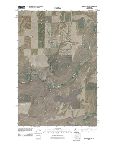 Sprague Lake SW, WA (2011, 24000-Scale) Preview 1
