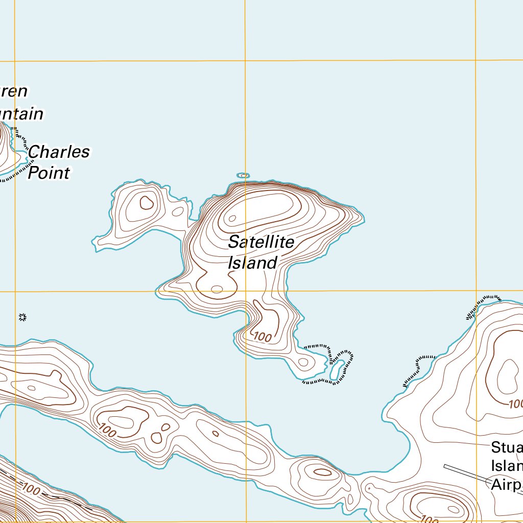 Stuart Range Map Stuart Island, WA (2011, 24000-Scale) Map by United States Geological ...