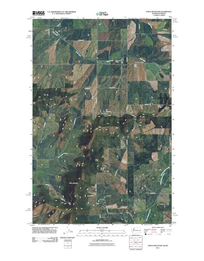 Tekoa Mountain, WA-ID (2011, 24000-Scale) Preview 1