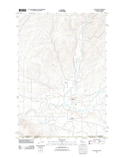 Touchet, WA-OR (2011, 24000-Scale) Preview 1