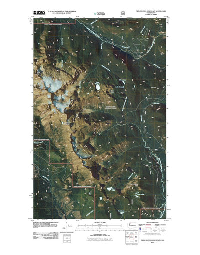 Twin Sisters Mountain, WA (2011, 24000-Scale) Preview 1