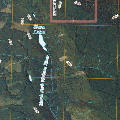 Wallace Lake, WA (2011, 24000-Scale) Preview 2