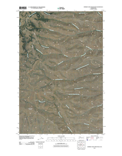 Whiskey Dick Mountain, WA (2011, 24000-Scale) Preview 1