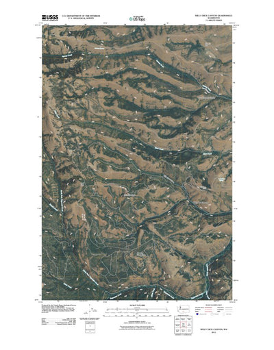 Willy Dick Canyon, WA (2011, 24000-Scale) Preview 1