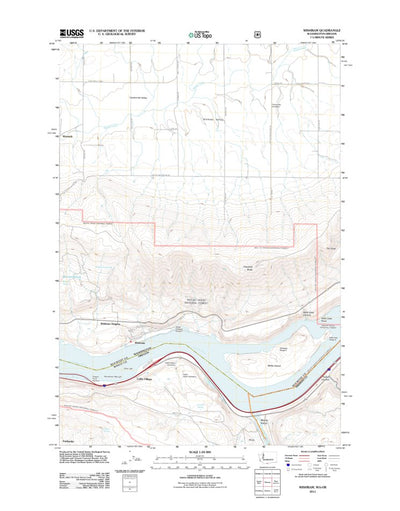 Wishram, WA-OR (2011, 24000-Scale) Preview 1