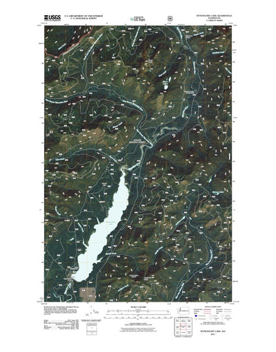 Wynoochee Lake, WA (2011, 24000-Scale) Preview 1