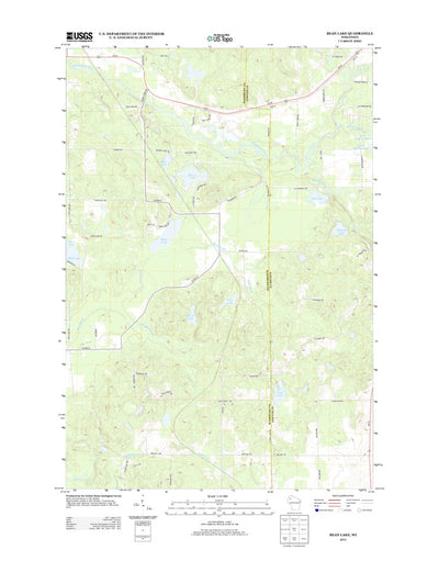 Bean Lake, WI (2013, 24000-Scale) Preview 1