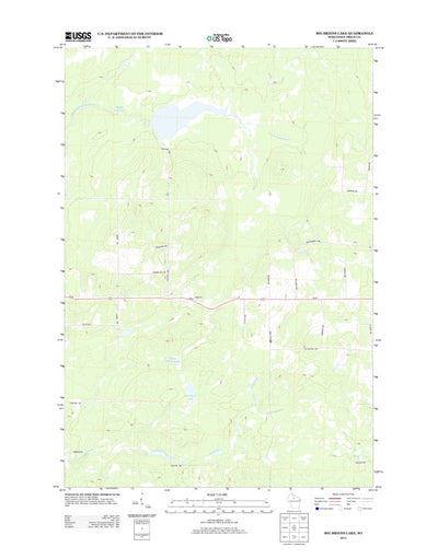 Big Briens Lake, WI (2013, 24000-Scale) Preview 1