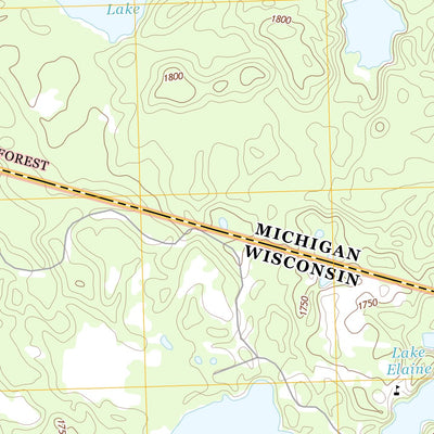 Black Oak Lake, WI-MI (2013, 24000-Scale) Preview 2